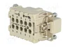 HARTING Han E® Plantilla de Contacto Macho 16A 500V 10+PE