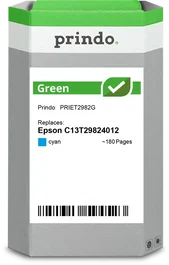Prindo Cartucho de tinta cian PRIET2982G Green