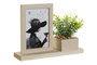 DKD Home Decor Marco de Foto 10x15 Natural con Detalles de Planta