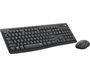 Logitech MK295 Silent Wireless Combo, Teclado QWERTZ y Ratón, Grafito