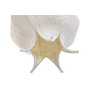 DKD Home Decor Lámpara de Techo de Papel y Acero 35,5x35,5x28,5 cm
