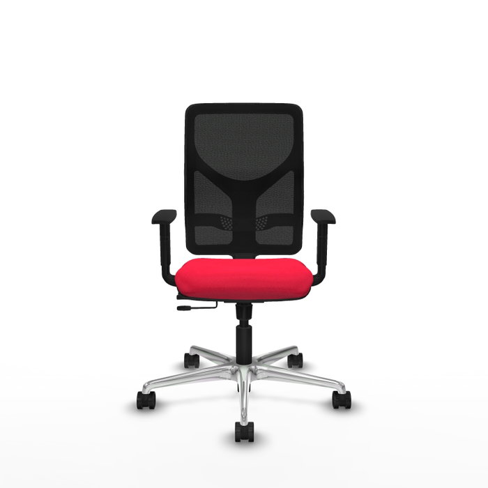 PIQUERAS Y CRESPO Silla de oficina Motilla con mecanismo Sincro/Traslack, Rojo y Negro PIQUERAS Y CRESPO Silla de oficina Motilla con mecanismo Sincro/Traslack, Rojo y Negro