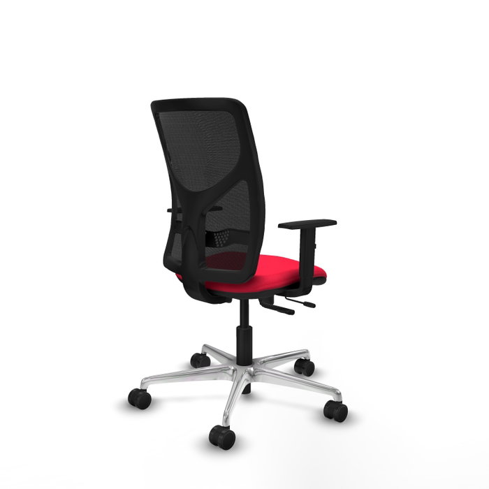 PIQUERAS Y CRESPO Silla de oficina Motilla con mecanismo Sincro/Traslack, Rojo y Negro PIQUERAS Y CRESPO Silla de oficina Motilla con mecanismo Sincro/Traslack, Rojo y Negro