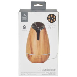 Home Deco Factory Difusor de Aromas Madera USB