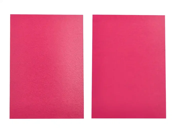Liderpapel Tapa Encuadernación Cartón A4 Rosa Fluor 0,9mm Paquete 50 Unidades