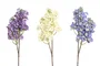 DKD Home Decor Flor Blanco Azul Lila 15 x 64 x 15 cm (12 Unidades) Tacto Real Seda PE