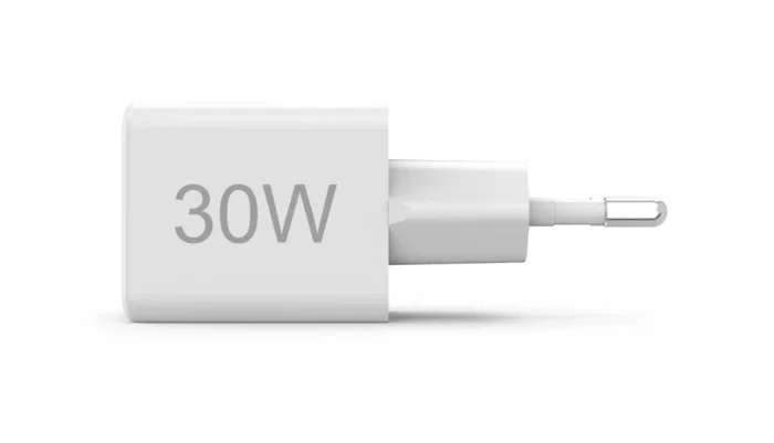 Hama Cargador USB Rápido Doble Puerto 30W PD QC 3.0 Blanco Compacto (00201992) - Smartphone, Tablet, AirPods, Universal