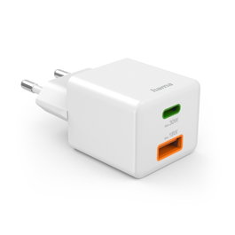 Hama Cargador de Dispositivo Móvil 30W PD/QC Blanco