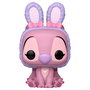 Funko Figura POP Disney Stitch Angel Conejo de Pascua Vinilo 9cm Caja Regalo