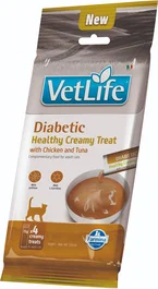 Farmina Cat Creamy Vet Life Diabetic Pollo y Atún 15x60g