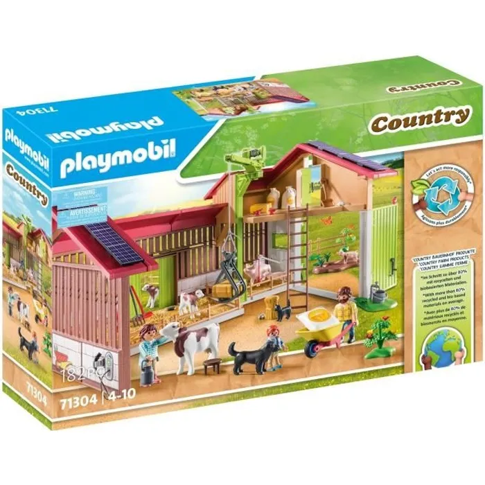 Playmobil 71304 Granja con Paneles Solares - La Vida en la Granja Playmobil 71304 Granja con Paneles Solares - La Vida en la Granja
