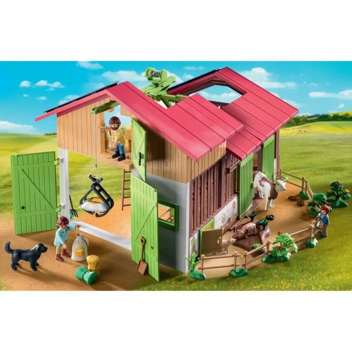 Playmobil 71304 Granja con Paneles Solares - La Vida en la Granja Playmobil 71304 Granja con Paneles Solares - La Vida en la Granja
