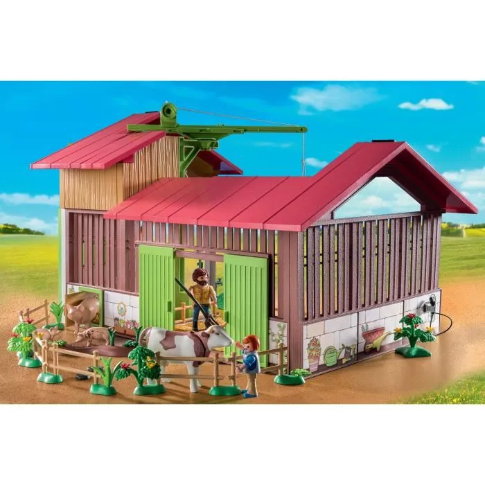 Playmobil 71304 Granja con Paneles Solares - La Vida en la Granja Playmobil 71304 Granja con Paneles Solares - La Vida en la Granja