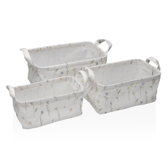 Juego de Cestas Versa Laison 28 x 18 x 14 cm Juego de Cestas Versa Laison 28 x 18 x 14 cm