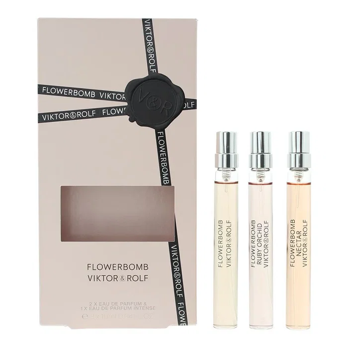 Viktor & Rolf Set Flowerbomb: Ruby Orchid, Nectar y Flowerbomb Eau De Parfum 10 ml Viktor & Rolf Set Flowerbomb: Ruby Orchid, Nectar y Flowerbomb Eau De Parfum 10 ml