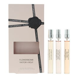Set Viktor & Rolf: Flowerbomb Ruby Orchid, Eau De Parfum, For Women, 10 ml + Flowerbomb Nectar, Eau De Parfum, For Women, 10 ml + Flowerbomb, Eau De Parfum, For Women, 10 ml