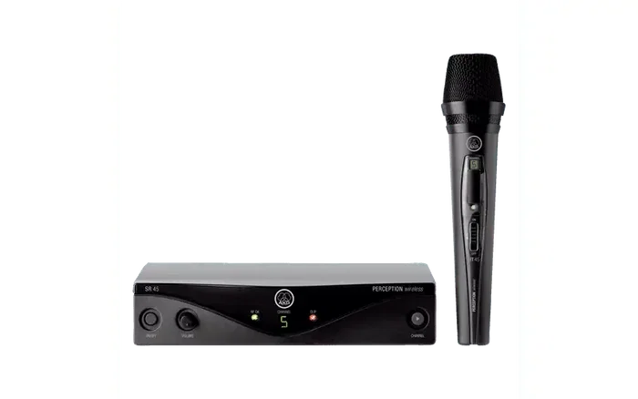 AKG Sistema Inalámbrico UHF Band A Vocal con Micrófono y Receptor