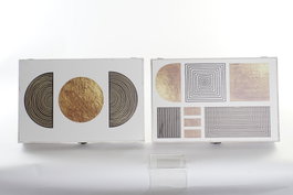 DKD Home Decor Tapa para Contador MDF Glam Surtido de 2 unidades