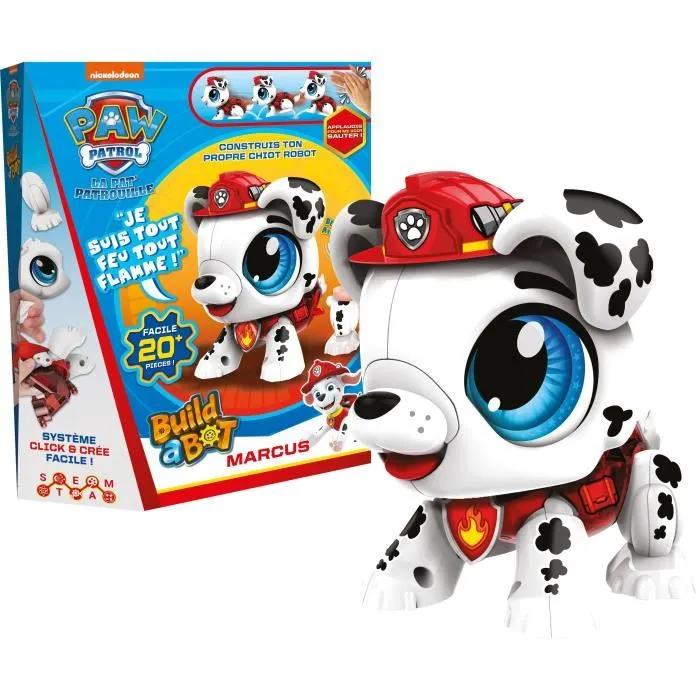 Goliath Robot Paw Patrol Marcus GOL8720077294370 Construye un robot Patrulla de Cachorros para niños Goliath Robot Paw Patrol Marcus GOL8720077294370 Construye un robot Patrulla de Cachorros para niños