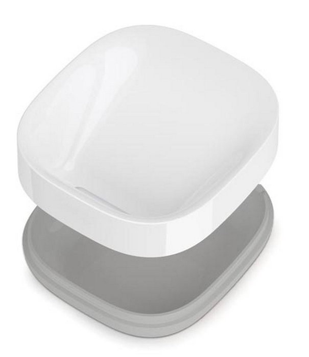 Joseph Joseph Slim Compact Soap Dish Gris/Blanco Joseph Joseph Slim Compact Soap Dish Gris/Blanco