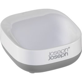 JOSEPH JOSEPH Jabonera Slim Compact Gris Blanco