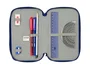 Safta Estuche Escolar Triple F.C. Barcelona Navy Blue 37 Pcs