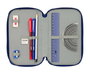 Plumier Triple F.C. Barcelona Azul marino 12,5 x 19,5 x 5,5 cm 37 Piezas