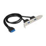 DeLOCK 84836 Tarjeta de expansión con 2 puertos USB 3.0 Tipo-A externos