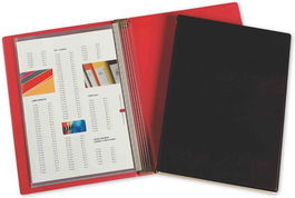 Carpeta Fundas (Tarifario) Pardo Pvc Para Cuadernillos 330X240Mm Negro