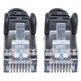 Intellinet 740937 Cable de Red Ethernet Cat7 RJ45 Macho S/FTP 5 m Negro, 10 Gbit/s, 600 MHz, Cobre, LSZH, Plug and Play