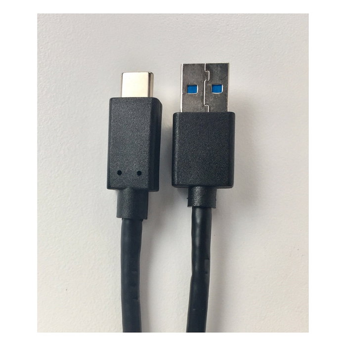Helos Cable de carga y datos USB Type-C a USB 3.2, 1 m, Negro