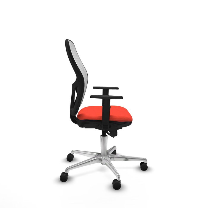 PIQUERAS Y CRESPO Silla de oficina Jorquera Naranja y Blanco PIQUERAS Y CRESPO Silla de oficina Jorquera Naranja y Blanco