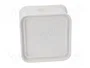 FIBOX JB2.5WH Caja de conexiones con membrana blanca IP65