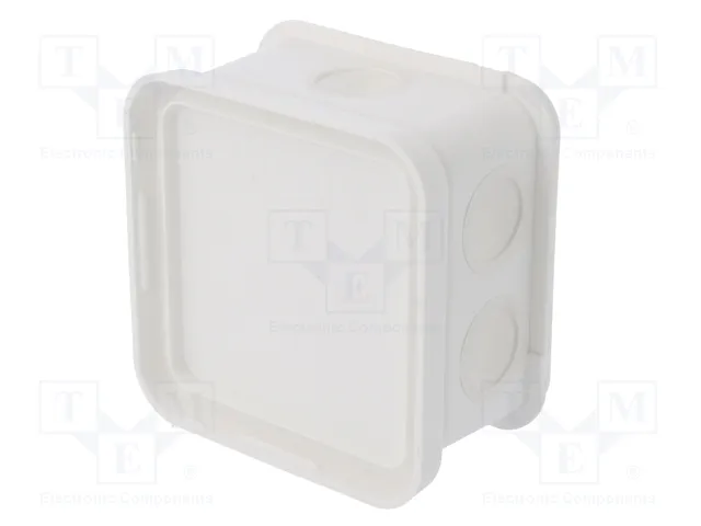 FIBOX JB2.5WH Caja de conexiones con membrana blanca IP65