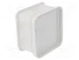 FIBOX JB2.5WH Caja de conexiones con membrana blanca IP65