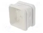 FIBOX JB2.5WH Caja de conexiones con membrana blanca IP65