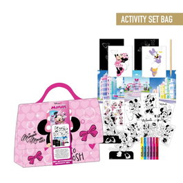 Cerdá Set Coloreable Bolso Minnie Disney Rosa