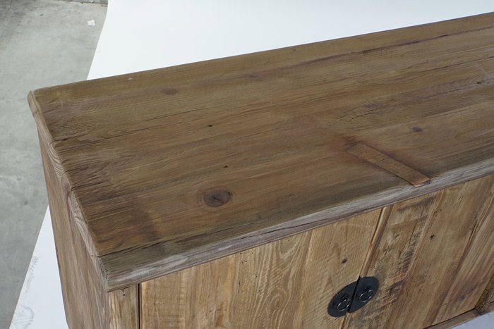 DKD Home Decor Buffet de Madera Reciclada Marrón 240x44x65 cm DKD Home Decor Buffet de Madera Reciclada Marrón 240x44x65 cm