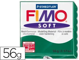 Staedtler Pasta de modelar Fimo Soft 57 gr Verde Esmeralda