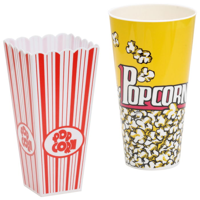 Totally Addict Cubo Palomitas Redondo y Cuadrado Polipropileno d.11,5 cm h.18 cm / 9,5x9,5 cm h.19 cm No Microondas No Lavavajillas Totally Addict Cubo Palomitas Redondo y Cuadrado Polipropileno d.11,5 cm h.18 cm / 9,5x9,5 cm h.19 cm No Microondas No Lavavajillas