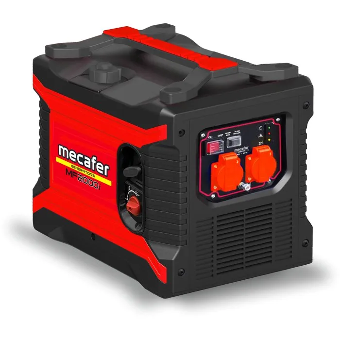 Mecafer Generador de gasolina con inversor MF2000 - 2000 W, 4L, 3HP Mecafer Generador de gasolina con inversor MF2000 - 2000 W, 4L, 3HP