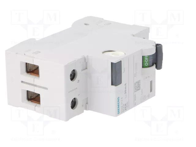 Siemens Interruptor diferencial 5SV3312-6 Tipo A 25A 30mA 1+N