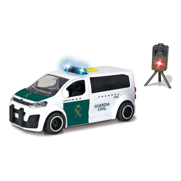 Smoby Coche Guardia Civil Furgoneta Citroen 1:32 15 cm con Radar, Luces y Sonidos Smoby Coche Guardia Civil Furgoneta Citroen 1:32 15 cm con Radar, Luces y Sonidos