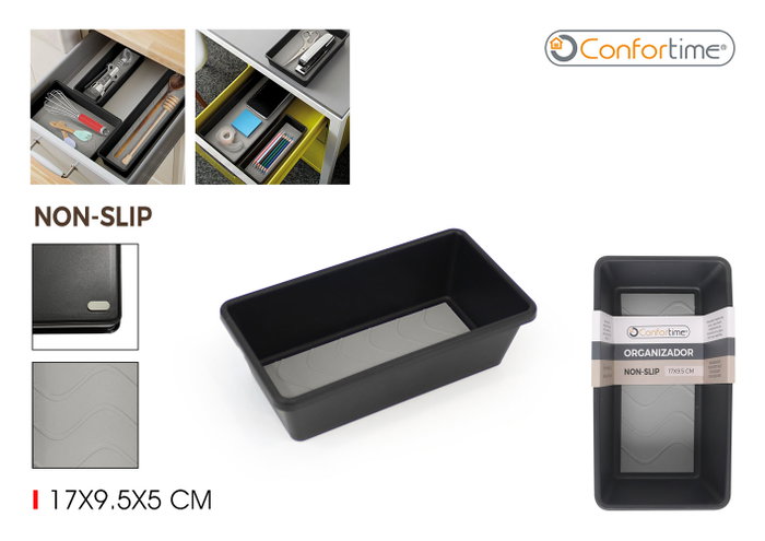 Confortime Organizador Non-Slip 17 cm x 9,5 cm (24 Unidades)