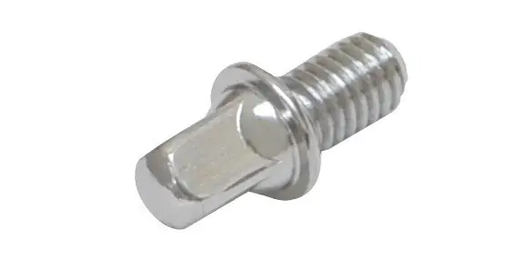 Pearl Key Bolt Negro Ancho 10cm Alto 1cm Largo 11cm