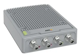 Axis AXIS P7304 / 01680-001 Codificador de Video de 4 Canales con Audio, I/O, PTZ y PoE - Full HD 1080p y 4K - Compatible H.264/H.265 con Zipstream