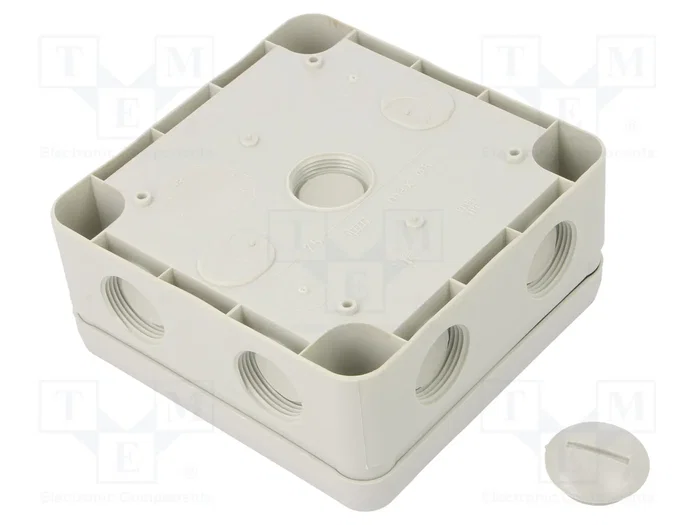 OBO BETTERMANN Caja de conexiones B 9/T gris claro