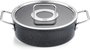 Fissler Adamant Cacerola de 24 cm con Tapa de Cristal