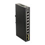 D-Link DIS-100G-10S Switch Gigabit Industrial No Administrado, 8 Puertos RJ-45 + 2 SFP, 20 Gbps, Montaje DIN Rail