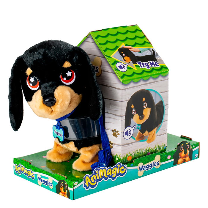 BIZAK Waggles Mi Perrito Salchicha Interactivo BIZAK Waggles Mi Perrito Salchicha Interactivo